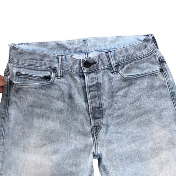 RARE John Elliott Gray Vision Jeans Size 31 - Picture 4 of 7